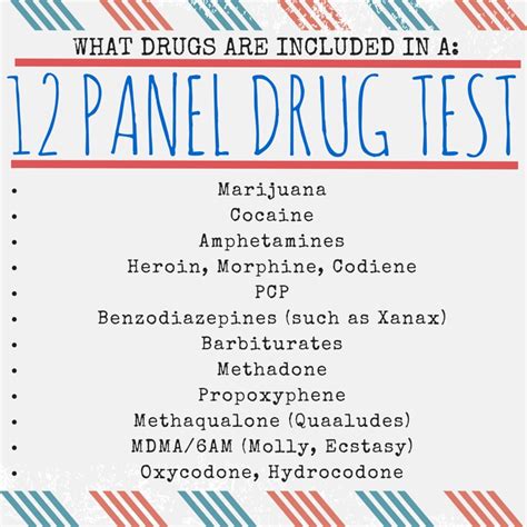 Most <b>drugs</b> will be detectable in hair starting at 7-10 days after use. . 12 panel drug test labcorp